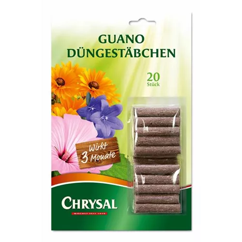 Chrysal 20 Düngestäbchen Guano